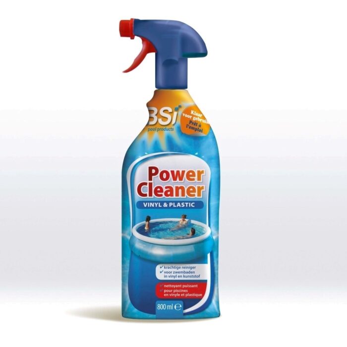 Bsi Power clean vinyl en plastic 800 ml Zwembadonderhoud – Zie Foto