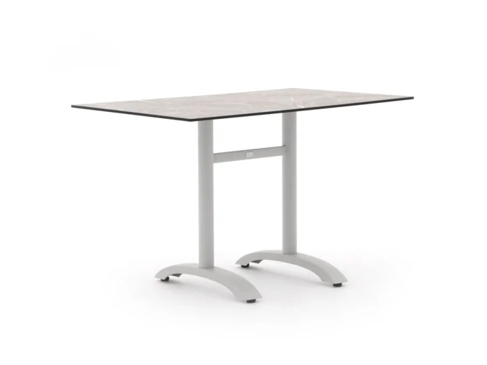 Bellagio tuinmeubelen Lisio tuintafel 120x70x73cm - Wit