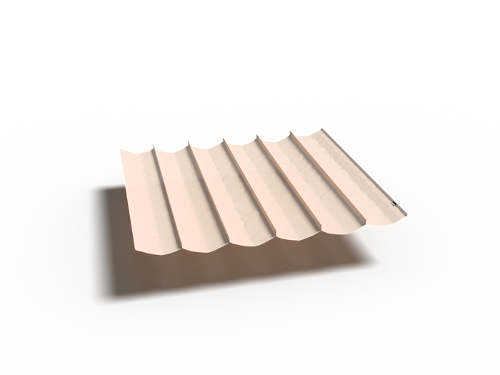 Sun en shade Coolfit harmonica shade sail W290xL400 Ecru white Sun & Shade – beige