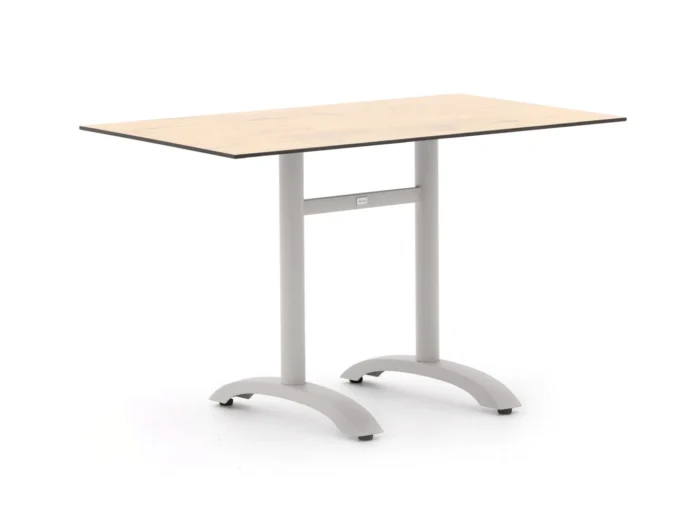 Bellagio tuinmeubelen Lisio tuintafel 120x70x73cm - Wit