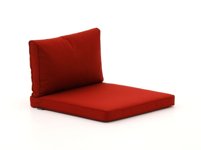 Madison loungekussenset luxe zit 73x73cm rug 73x40cm 2-delig Laagste prijsgarantie! – Rood