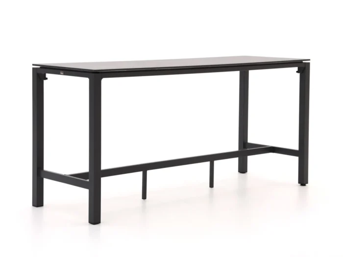 Bellagio tuinmeubelen Trecenta bartafel 225x75x105cm - Zwart