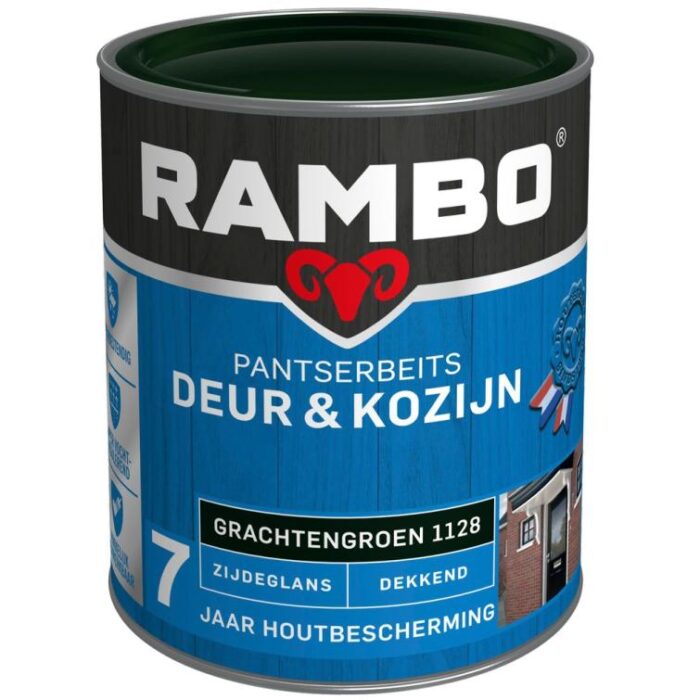 Rambo Pantserbeits deur en kozijn zg dek 1128 0,75l – groen