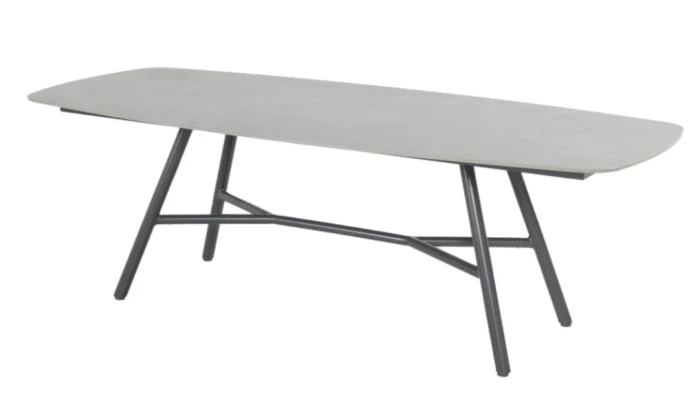 Hartman Benevento Tuintafel 240x100 cm Xerix - grijs;zwart