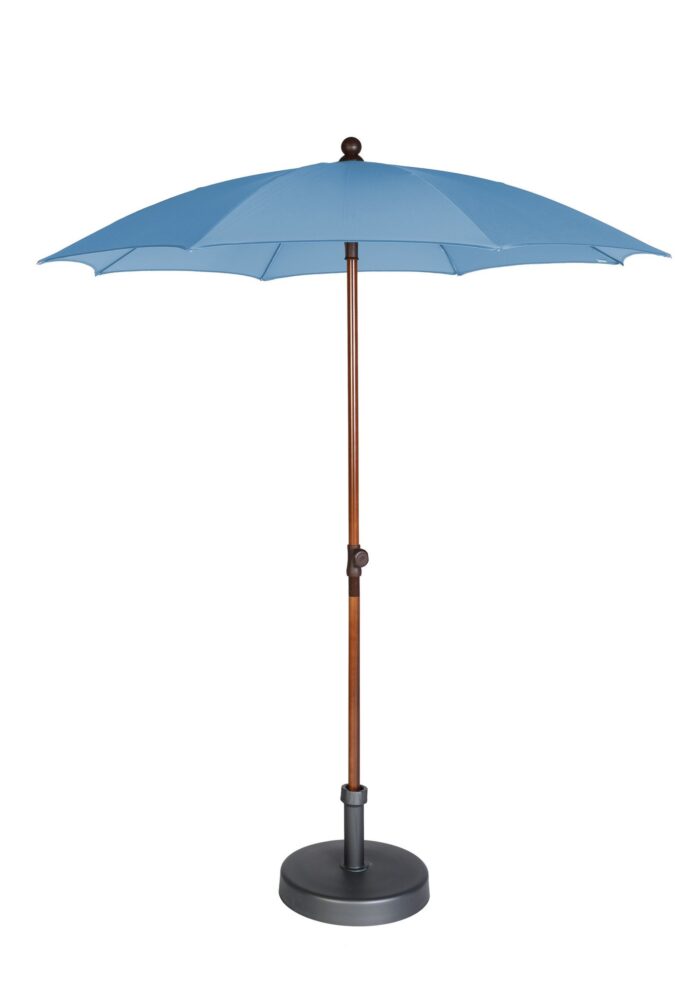 Max luuk Stokparasol Olivia 200/8/33/36 wood cielo Max&Luuk