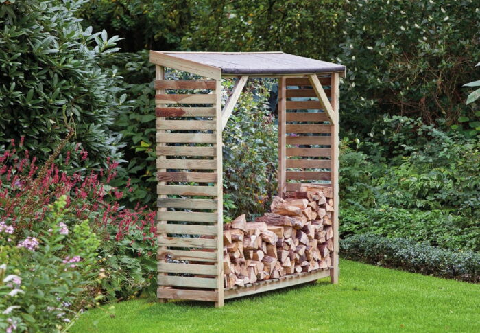 Tuindeco Openhaardhoutberging – hout