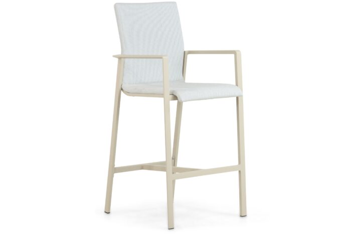 Lifestyle Garden Furniture Rome barstoel – Taupe-naturel-bruin