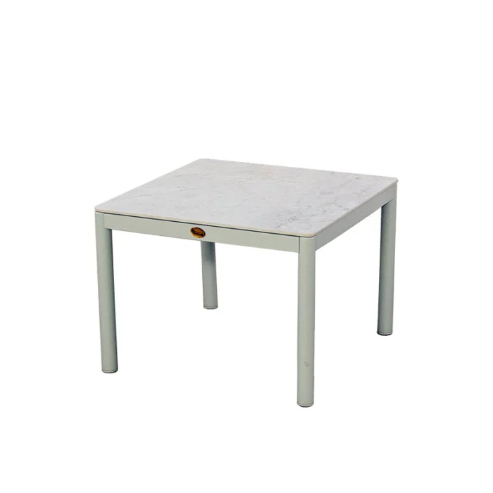 Oosterik home Colton bijzettafel sunny creme 59 x 59 cm