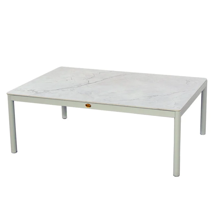 Oosterik home Colton lounge tafel sunny creme 120 x 79 cm