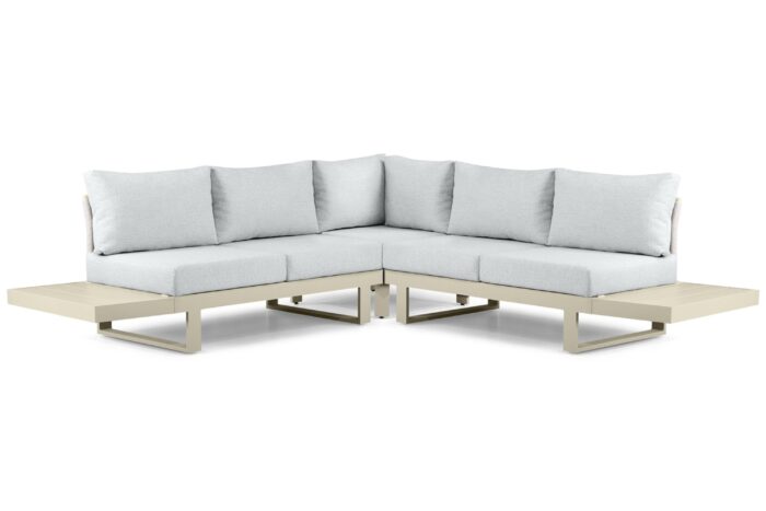 Lifestyle Garden Furniture Lorenzo hoek loungeset 5-delig – Taupe-naturel-bruin