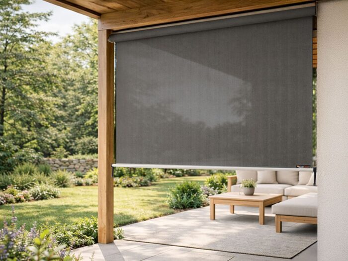 Shadow Comfort rolgordijn 248x240cm Laagste prijsgarantie! – Grijs