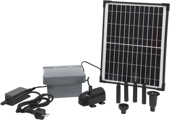 Ubbink SolarMax 600 incl. solarpaneel, fonteinpomp en accu