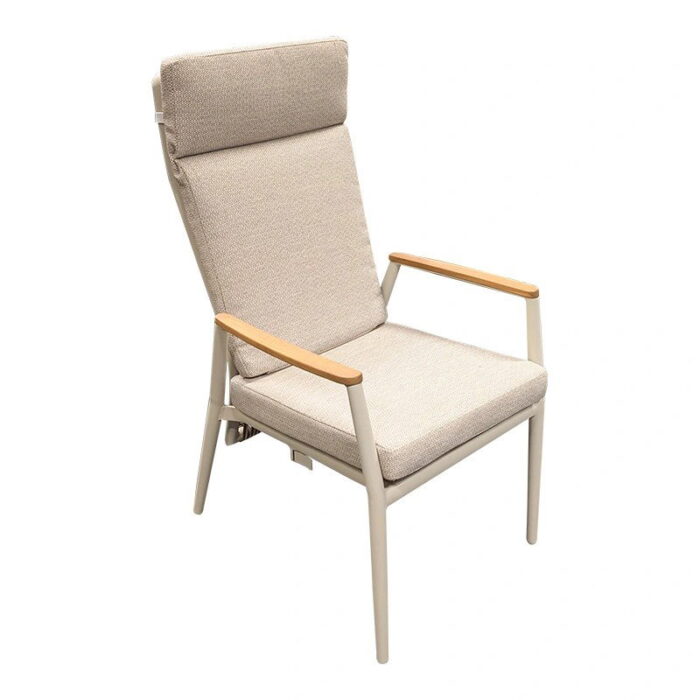 Trestino Peejay Verstelbare Tuinstoel Latte – beige
