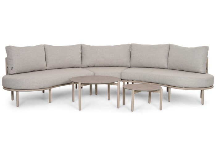 Lifestyle Garden Furniture Perla organisch loungeset 5-delig – Zand/Beige