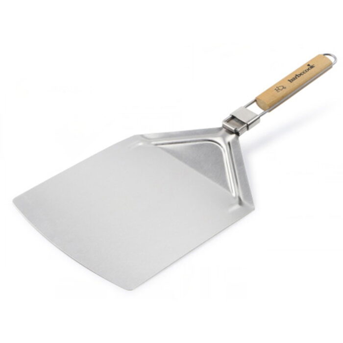 Barbecook Pizza spatel uit rvs en hout 63 cm FSC 100% – grijs