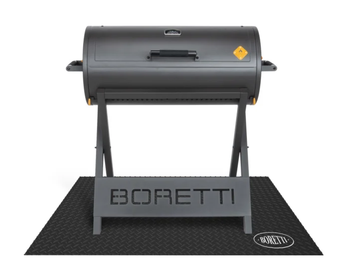 Boretti barbecue vloermat 120x80cm - Grijs