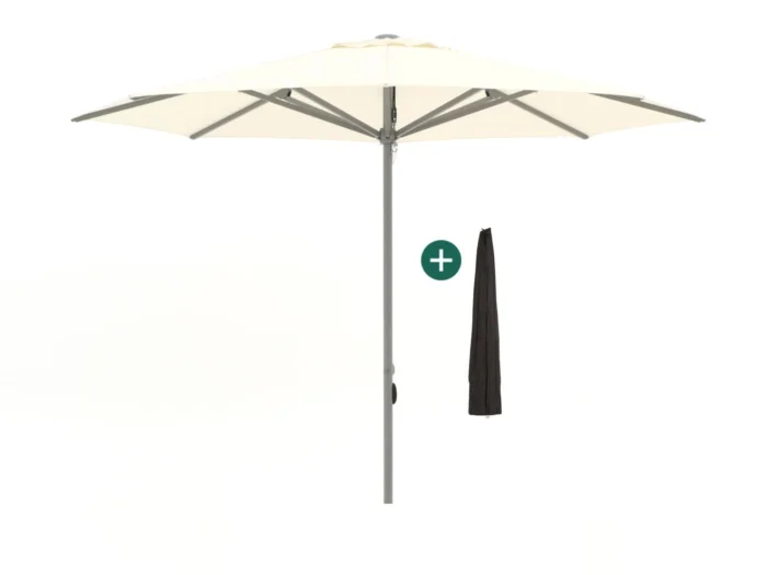 Shadowline Cuba parasol ø 400cm - Wit