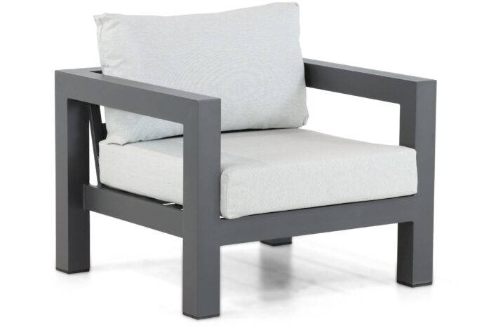 Lifestyle Garden Furniture Luca lounge tuinstoel – Grijs-antraciet
