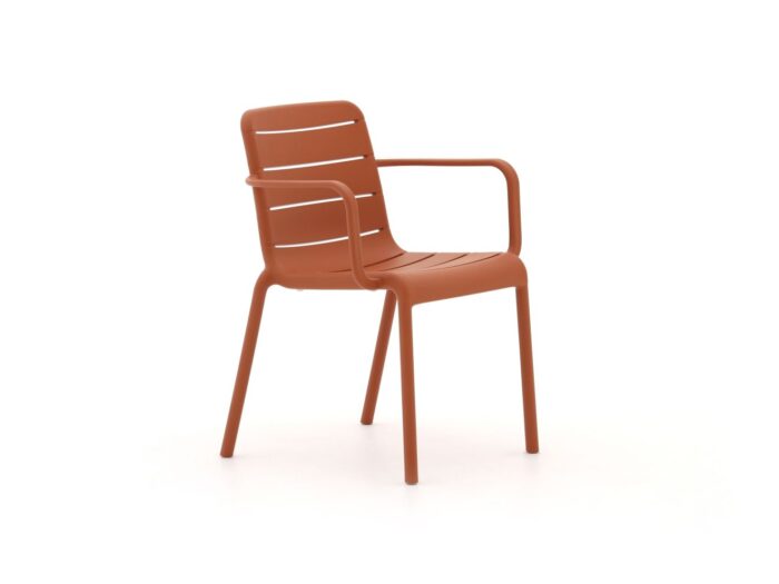 Forza Furniture Forza Narni dining tuinstoel stapelbaar Laagste prijsgarantie! – Oranje