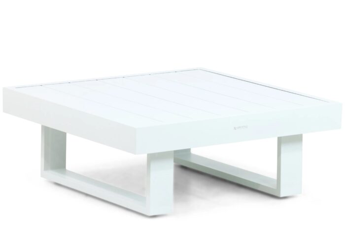 Lifestyle Garden Furniture Lorenzo loungetafel 73,5 x 73,5 cm – Wit