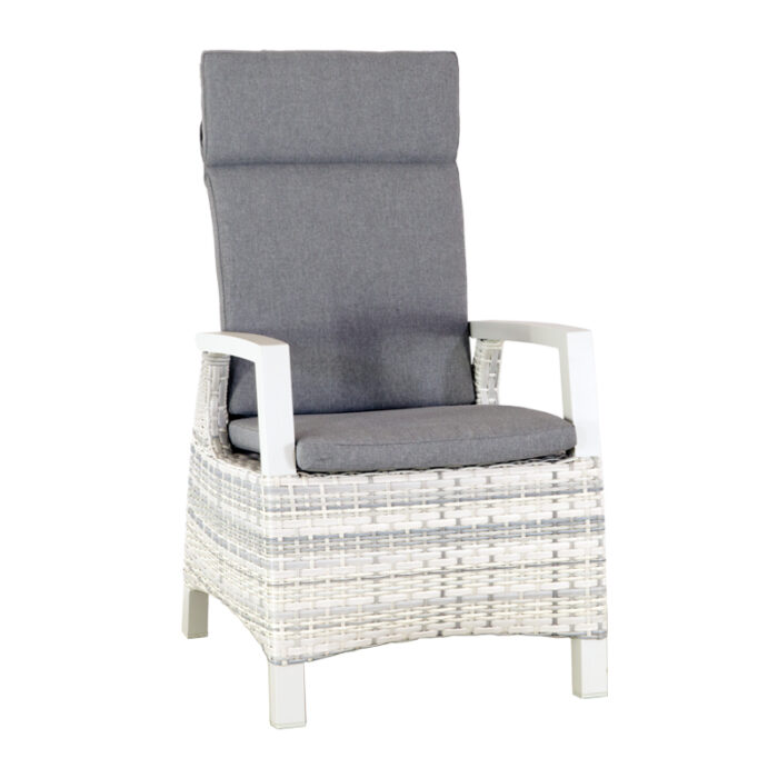 Oosterik home Relax stoel New Haven Frozen Grey – grijs