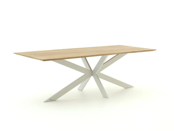 Bellagio tuinmeubelen Furato dining tuintafel 220x100cm - Bruin