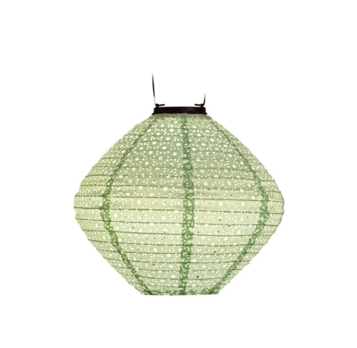 Annas collection Lampion 29 x 25 cm Sage Groen Marrakesh solar Anna’s Collection