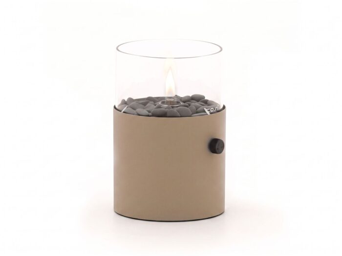 Cosiscoop XL gaslantaarn ø20cm (h:30,5cm) – Taupe
