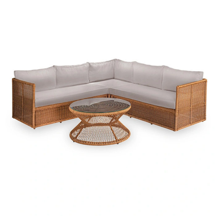 Own Arlina Hoek Loungeset – beige;bruin