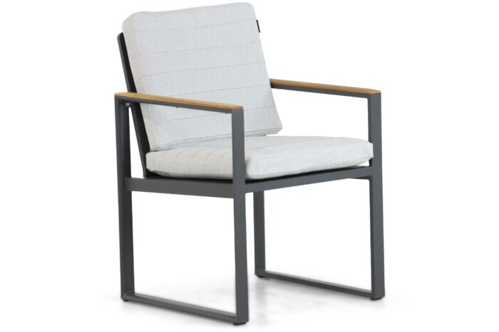 Lifestyle Garden Furniture Faro dining tuinstoel – Grijs-antraciet