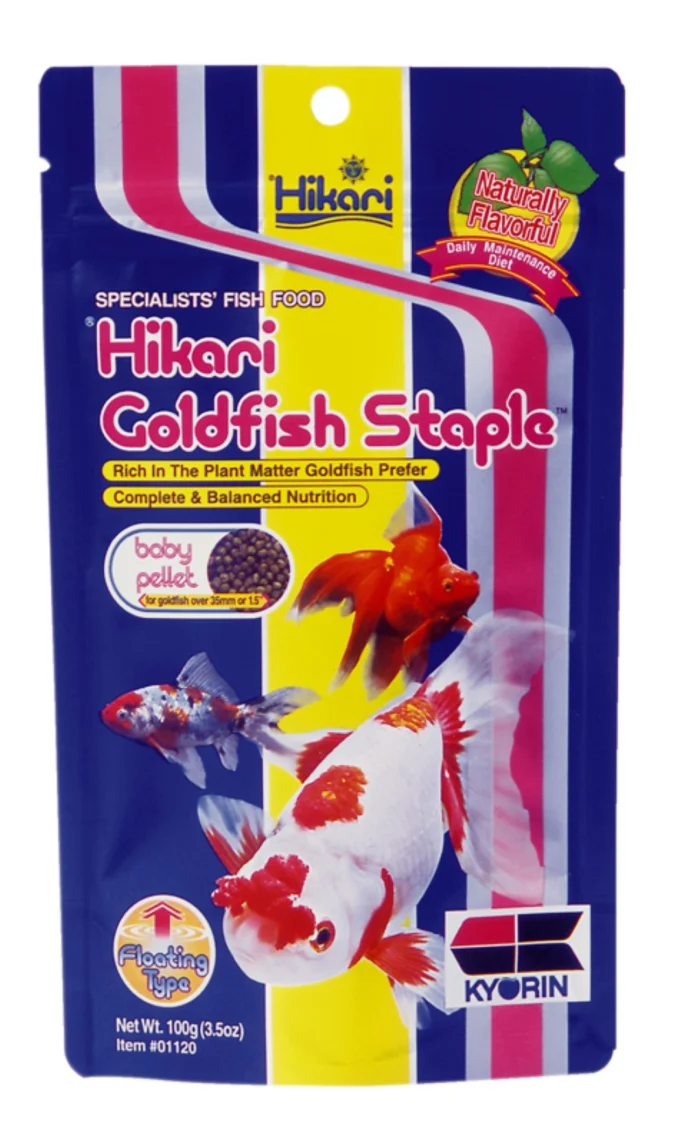 Hikari Staple Goldfish Baby 300 Gr vissenvoer - Zie Foto