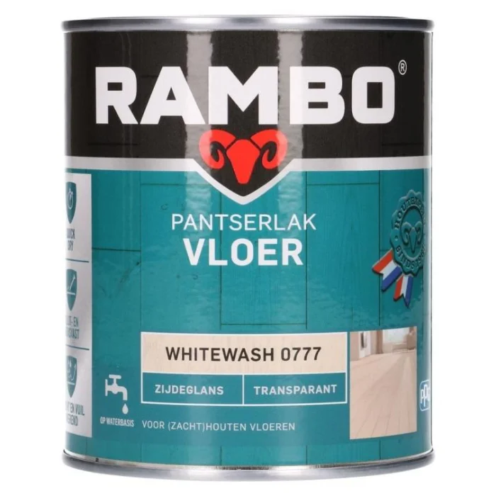 Rambo Pantserlak vloer tr. zg 777 0,75l - transparant