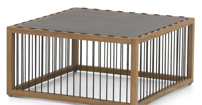 Apple Bee | Koffietafel La Croix 70 x 70 x 35 cm | Concrete Tafelblad