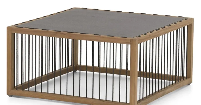 Apple Bee | Koffietafel La Croix 70 x 70 x 35 cm | Concrete Tafelblad