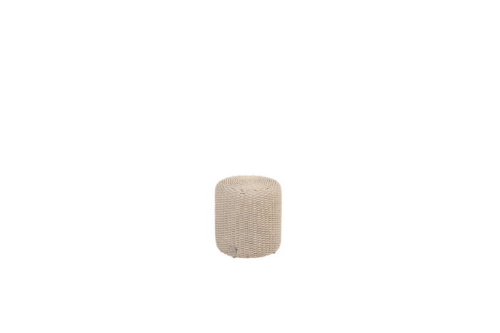 4so Muffin poef rond 40 cm dia. H42 cm latte – bruin