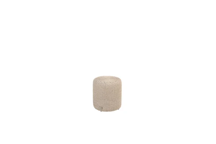 4so Muffin poef rond 40 cm dia. H42 cm latte - bruin