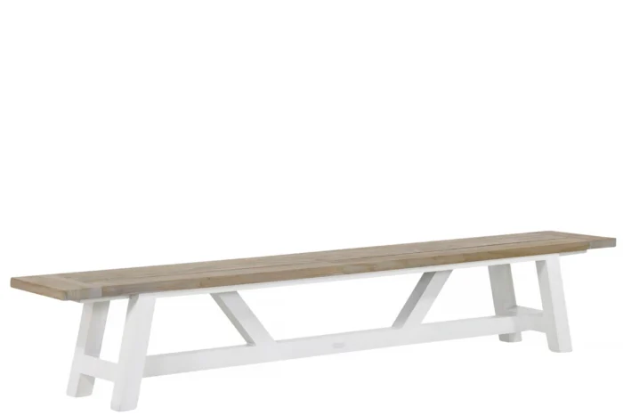 Lifestyle Garden Furniture Florence picknickbank 260 cm - Wit