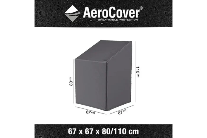 Platinum AeroCover | Stapelstoelhoes 67 x 67 x 80-110(h) cm