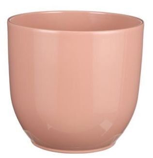 Mica decorations Pot tusca d22.5 h20 cm lichtroze bloempot – roze