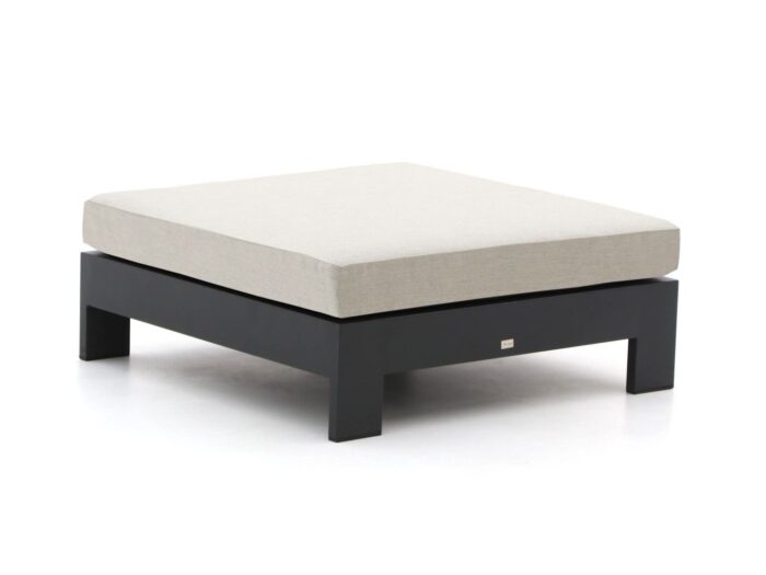Bellagio tuinmeubelen Bellagio Avolo lounge voetenbank 100x100x26cm Laagste prijsgarantie! – Grijs