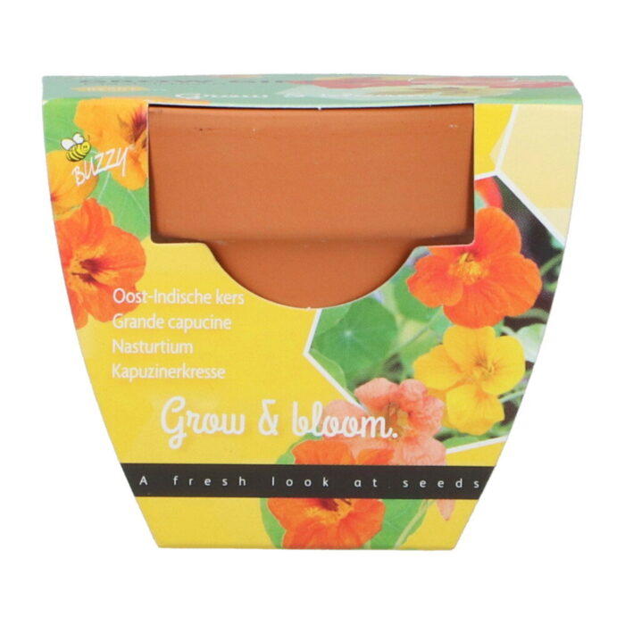 Buzzy Grow gifts kweekset groeicadeautje oost-indische kers – Zie Foto