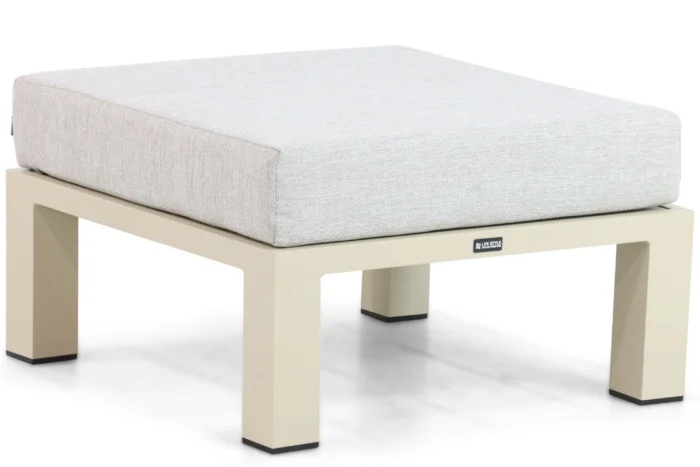 Lifestyle Garden Furniture Luca lounge voetenbank - Taupe-naturel-bruin