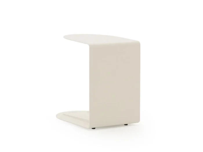Zavelli Soffice bijzet tuintafel 40x50x50cm - Wit
