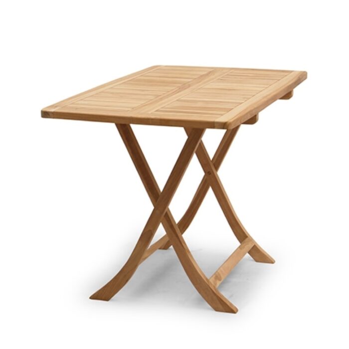 Buitengewoon de boet Teak inklaptafel YoYo Teak 110×70 – hout