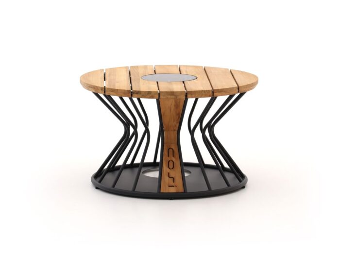 Cosilumia bijzet tuintafel ø70cm (h:41cm) Laagste prijsgarantie! – Zwart