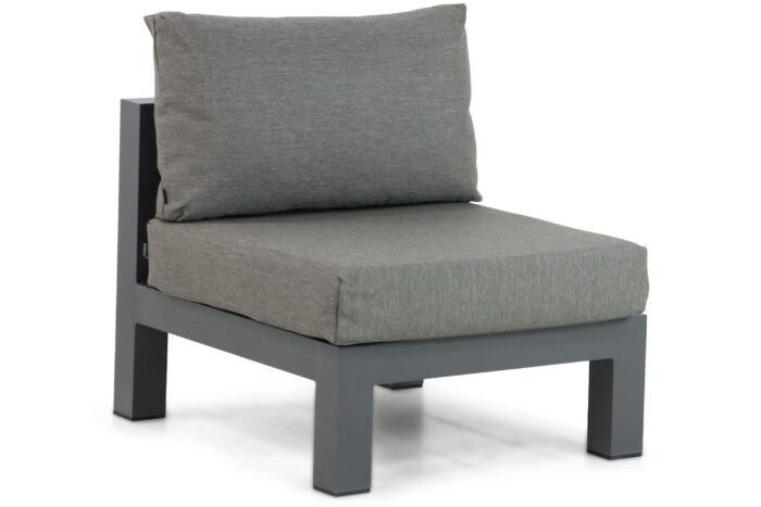 Lifestyle Garden Furniture Luca midden module – Grijs-antraciet