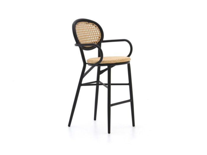Forza Furniture Forza Tovel barstoel stapelbaar Laagste prijsgarantie! – Taupe