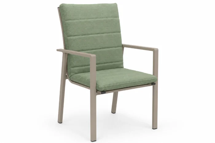 Lifestyle Garden Furniture Timo dining tuinstoel loft/moss green - Zand/Beige