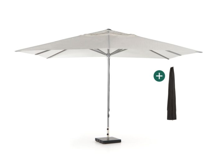 Shadowline Cuba parasol 400x300cm – Wit