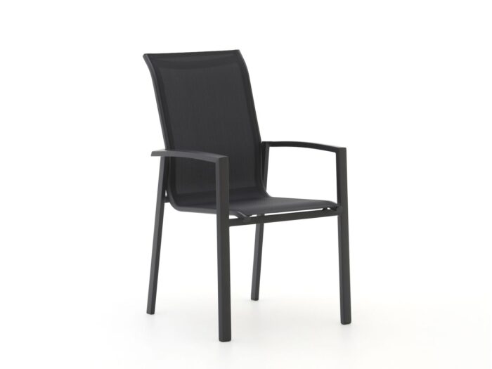 Forza Furniture Forza Centallo dining tuinstoel stapelbaar Laagste prijsgarantie! – Grijs